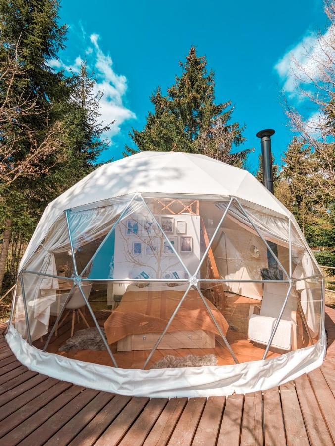 Hotel Medve Dome - Luxury Camping In The Middle Of Nature Vlahita Exteriér fotografie